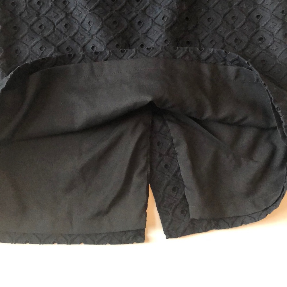 Ann Taylor Loft Black Lined Pencil Skirt - Picture 6 of 7
